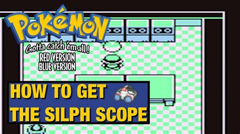 Silph Scope Pokemon Blue Walkthrough