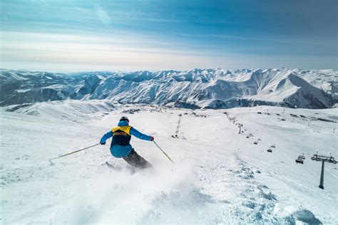 skiing in Icy Slopes