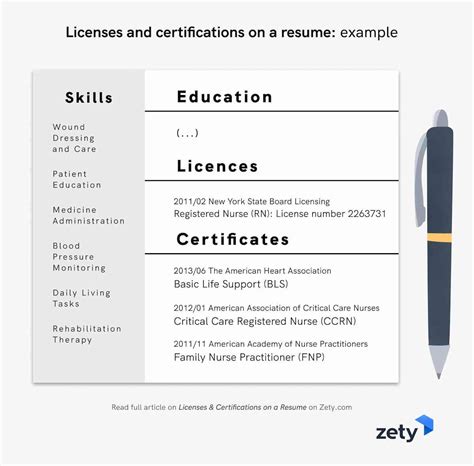 Skills and Certifications