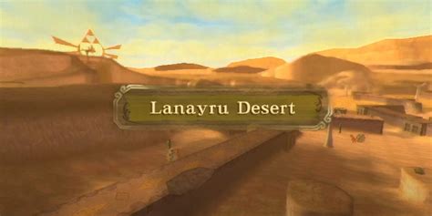 Skyward Sword Desert Walkthrough