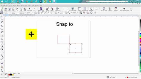 Snap to Object Corel Draw