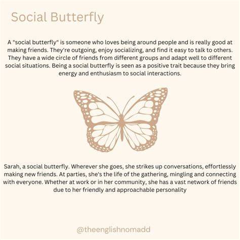 social butterfly
