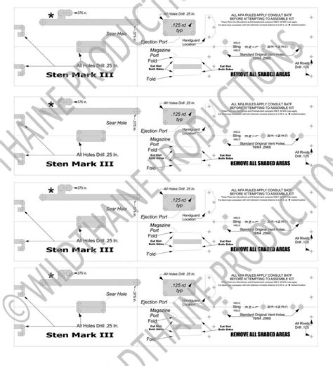 Sten Receiver Template