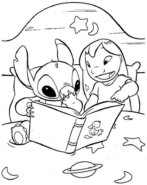 Stitch Coloring Pages Printable
