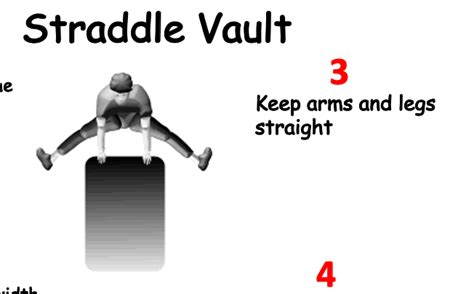 straddle vault technique