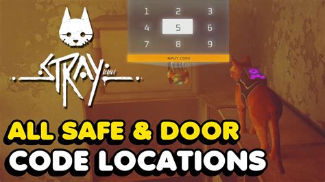 Stray Walkthrough Safe Code
