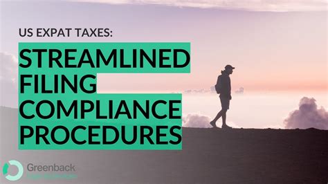 Streamlined Tax Filing and Reporting