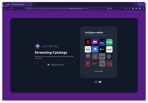 Stremio Streaming Catalogs