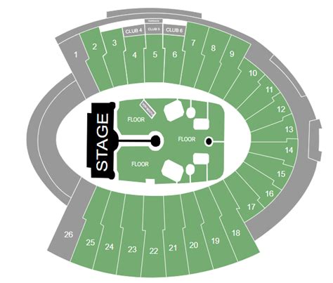 Sun Bowl Seating Chart Rows