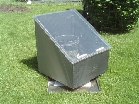 sun bucket solar hot water heater
