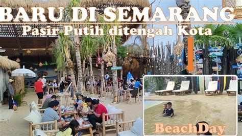 taman rekreasi di Pantai Pasir Putih Semarang