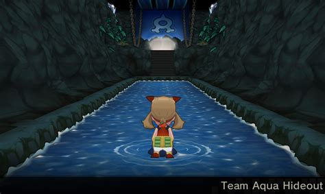 Team Aqua Hideout Walkthrough