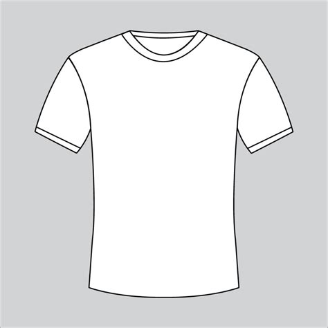 Tee Shirt Template