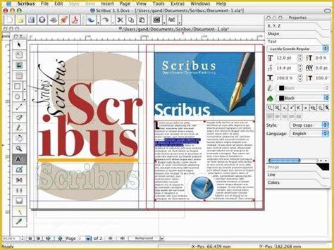 Templates For Scribus