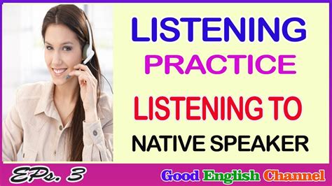 Terbiasa Mendengarkan Bahasa Inggris