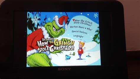 The Grinch Dvd Menu Walkthrough