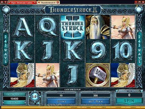 Thunderstruck II slot game with Norse mythology theme