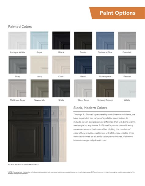 Tidwell Cabinets Catalog