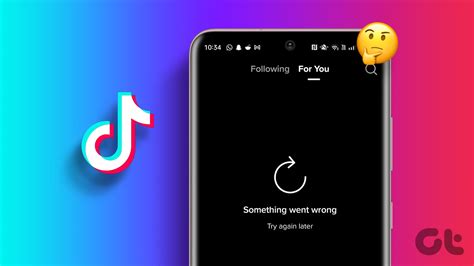 tiktok error
