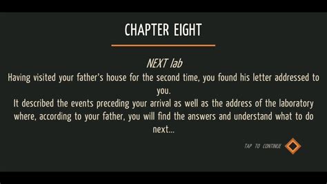 Tiny Room Chapter 8 Walkthrough