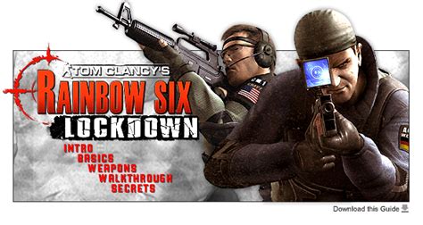 Tom Clancy Rainbow Six Walkthrough