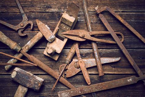 tools rusted