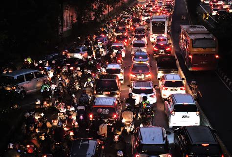 traffic jam in Jakarta