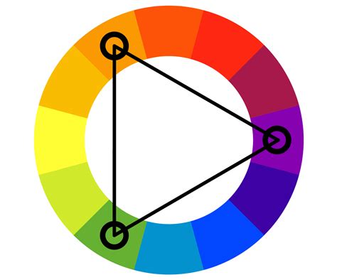 triadic color palette