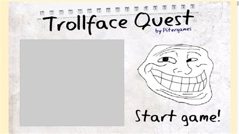 Trollface Quest 1 Walkthrough