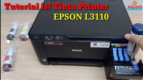 tutorial menyedot tinta printer