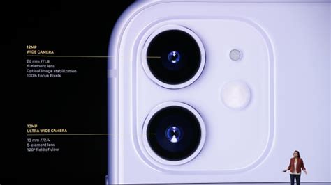 Ukuran sensor kamera belakang iPhone