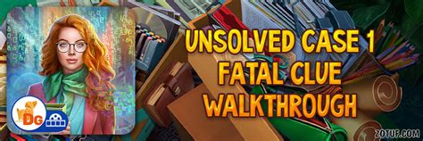 Unsolved Case 1 Walkthrough