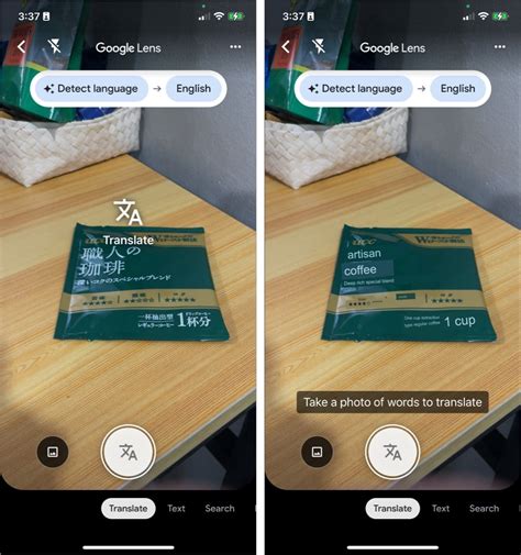 Menggunakan Google Lens untuk Translate
