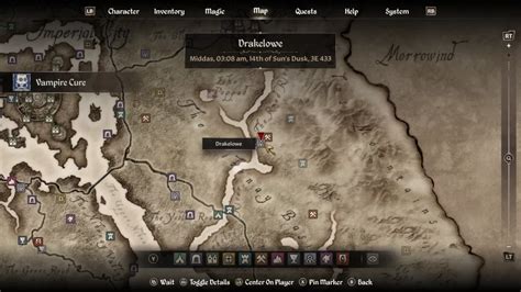 Vampire Cure Walkthrough Oblivion