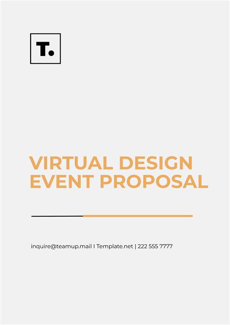 Virtual Event Template
