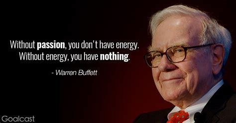 Warren Buffett picture with quote