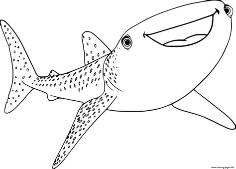 Whale Shark Printable