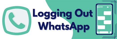 WhatsApp Logout Icon
