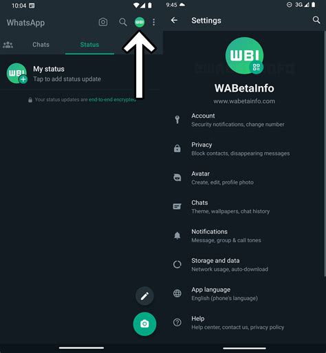 Whatsapp Web Setting