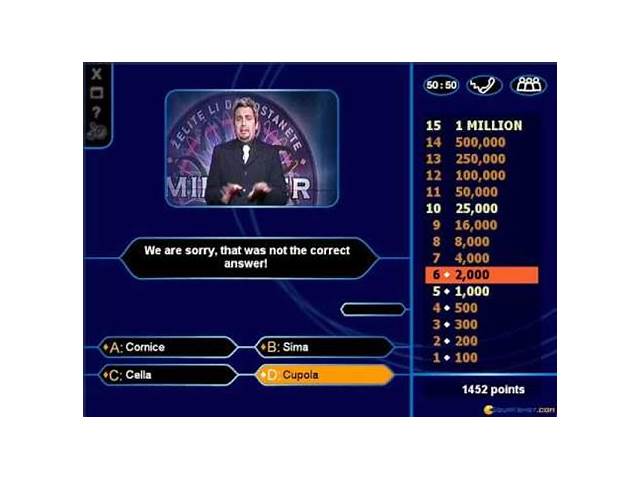 Who wants to be a millionaire game confirmation in Indonesia
