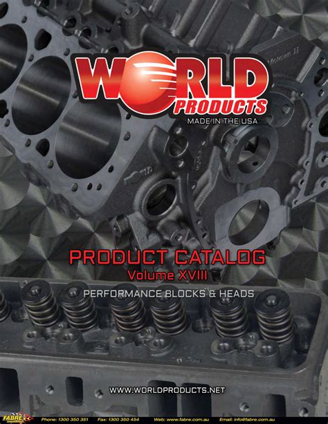 World Of Products Catalog Request