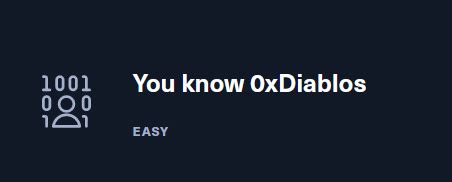 You Know 0xdiablos Hackthebox Walkthrough
