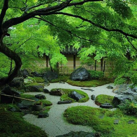 keindahan taman Zen di Jepang