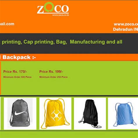 zoco Tshirt Printing & Manufacturing