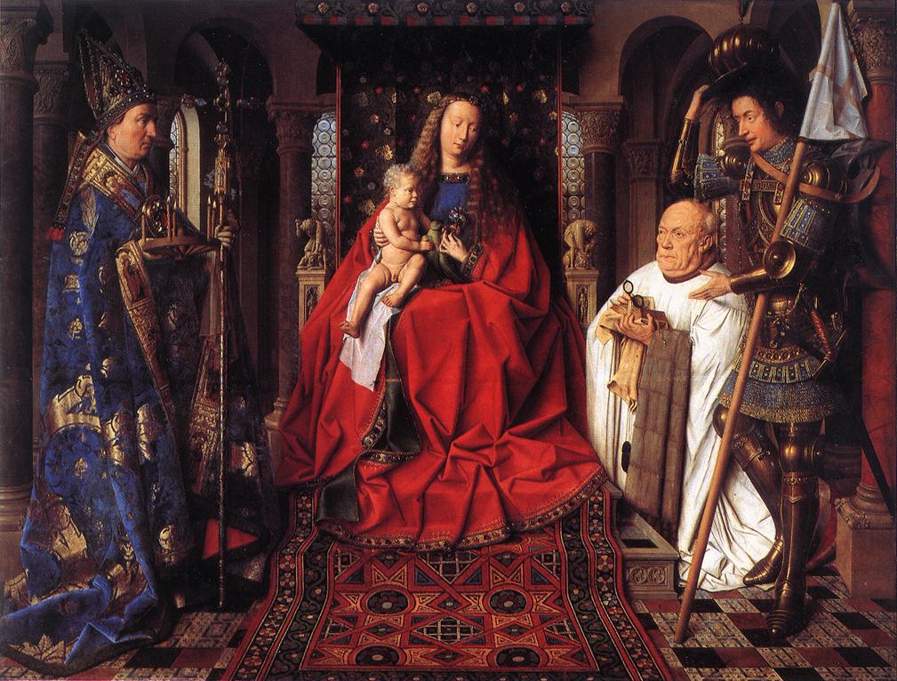 File:Jan <strong>van</strong> Eyck <strong>The Madonna with Canon van der Paele</strong>.jpg - Wikimedia ...